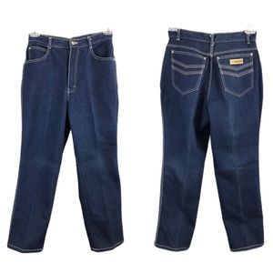 Vintage 80s Gitano Blue Jeans  - Waist 28" - EUC